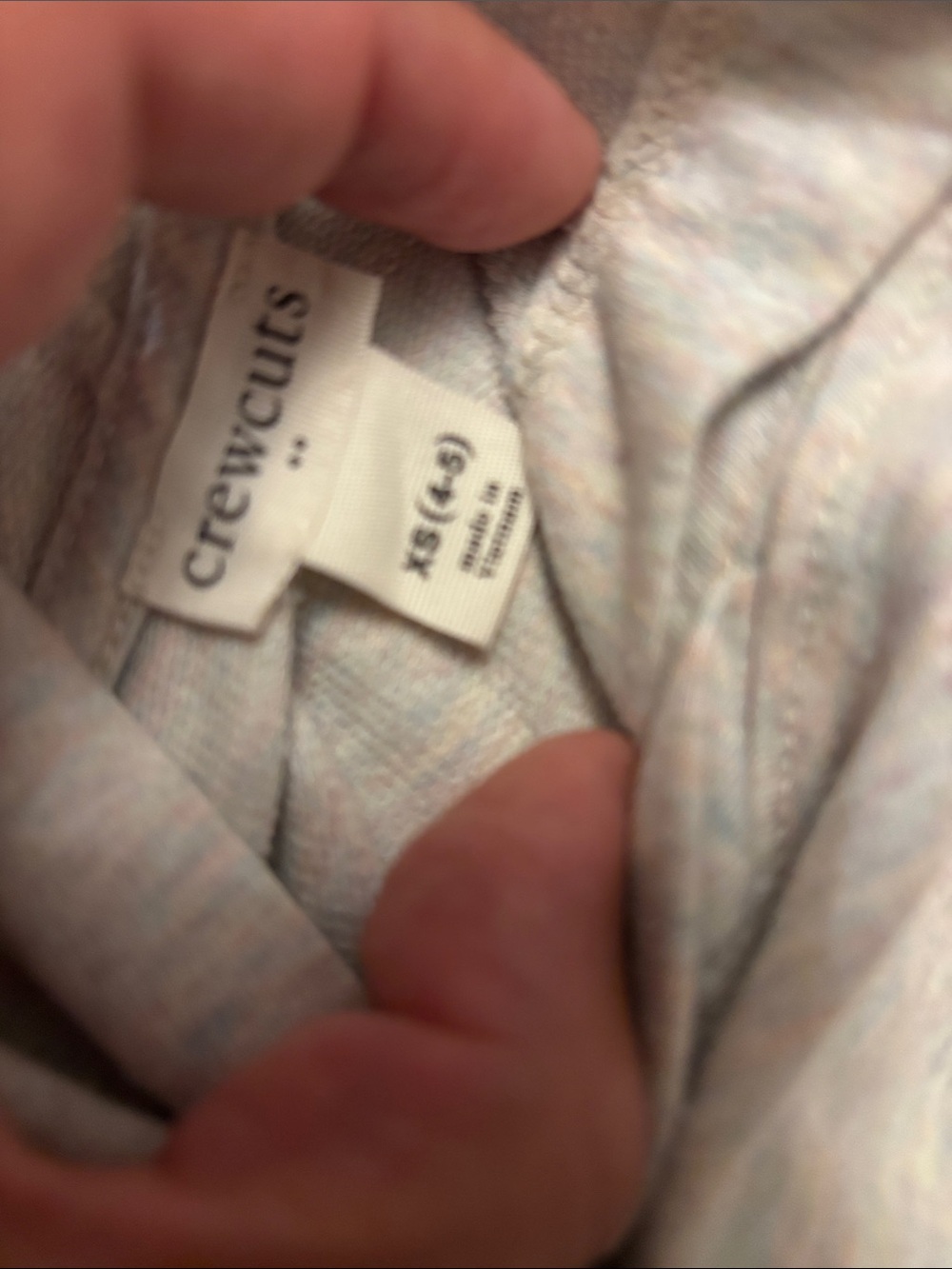 Crewcuts Light Gray V-Neck Hooded Sweater - Picture 2 of 8